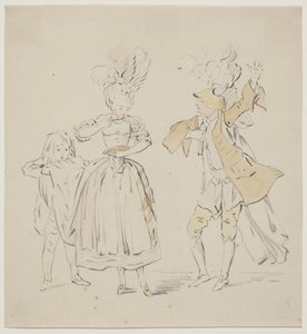 Scenebillede fra Johan Herman Wessels "Kærlighed uden Strømper" - Peter Cramer