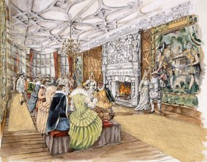 Château de Berry Pomeroy, vers 1600, vers 1990-2010
