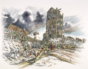 Siège du château de Douvres