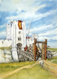 Old Sarum, 1140, vers 1990-2010