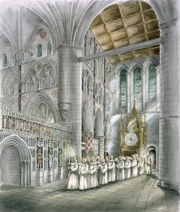 Abbaye de Rievaulx, 15ème siècle, c1990-2010 - Peter Dunn