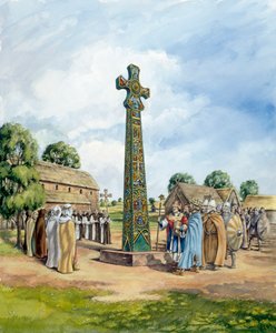 Croix de Sandbach, 9ème siècle, vers 1990-2010 - Peter Dunn