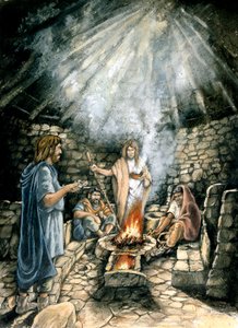 Sanctuaire à Nornour, îles Scilly, IIIe siècle - Peter Dunn
