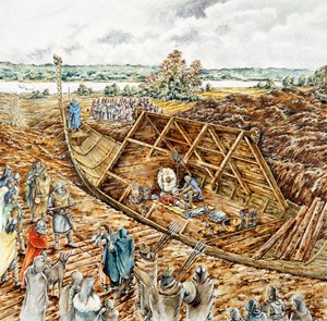 Sépulture de navire de Sutton Hoo, VIIe siècle, 1990-2010
