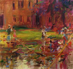 En bateau - Peter Graham (Contemporary)