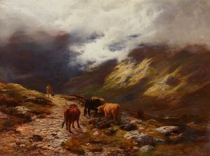 Une route de montagne