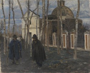Mendiants devant S. Giuliano, près de Pompéi. 1904-05