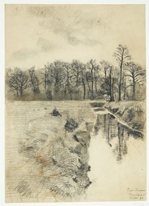 Paysage avec une rivière