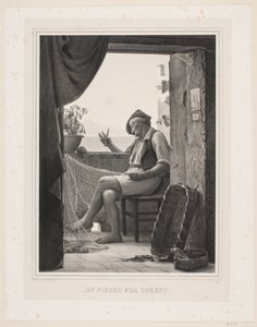 Un pêcheur de Sorrente - Peter Henrik Gemzøe