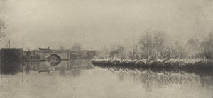Un matin givré à Coltishall - Peter Henry Emerson