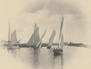 Une régate à Horning