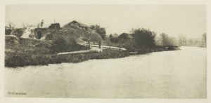 Briqueterie sur la rivière Bure (Norfolk) - Peter Henry Emerson