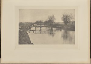 Passerelle près de Cheshunt - Peter Henry Emerson