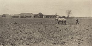 Ferme des marais au début du printemps - Peter Henry Emerson