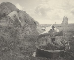 Ricking the Reed, 1886 (photo) - Peter Henry Emerson