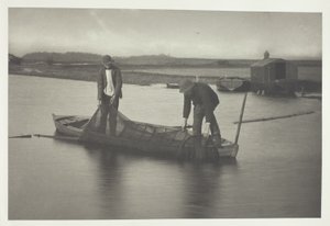 Reprendre le filet à anguilles - Peter Henry Emerson