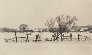 Les Marais enneigés, 1890-1891, imprimé en 1893