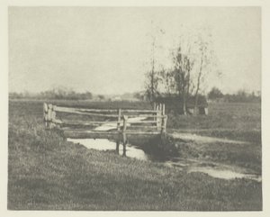 Où serpente la digue (Norfolk) - Peter Henry Emerson