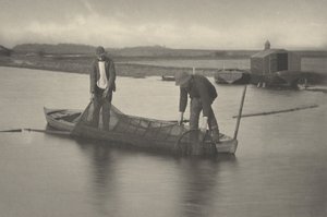 Ramassage du filet à anguilles - Peter Henry Emerson and T.F. Goodall