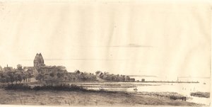 Paysage du soir de Stubbekøbing