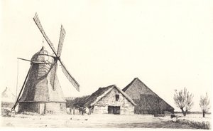 Moulin et briqueterie - Peter Vilhelm Ilsted