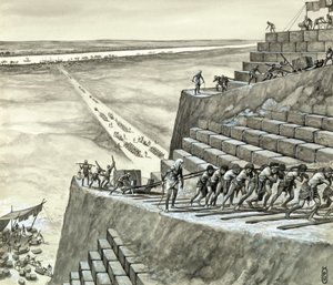 Construction de la grande pyramide de Gizeh - Peter Jackson