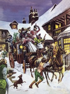Jour de Noël au XVIIIe siècle