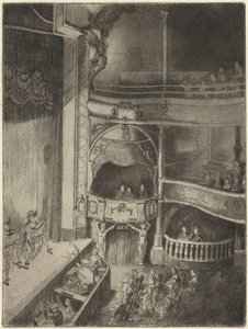 Danseuses dans un théâtre - Peter Jackson