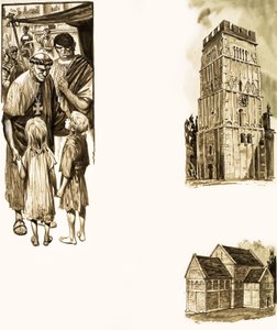 Moine et église - Peter Jackson