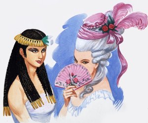 Il était une fois... perruques et mode du XVIIIe siècle
