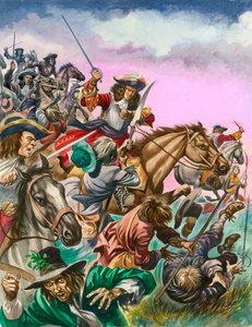 Le Duc de Monmouth à la bataille de Sedgemoor - Peter Jackson