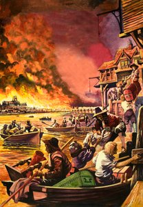 Le Grand Incendie de Londres