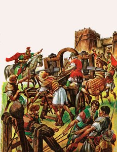Quand les Bretons combattaient contre les armées romaines