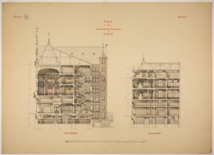 Rathskeller Neubau, Halle (Saale), Saxe-Anhalt, Allemagne, Deux sections