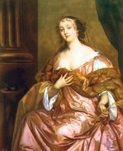 Elizabeth Hamilton, comtesse de Gramont, vers 1660