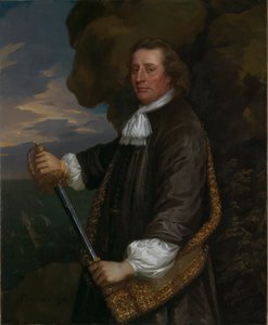 Les porte-drapeaux de Lowestoft : Vice-amiral Sir Christopher Myngs - Peter Lely