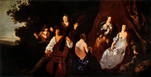 Le Concert, vers 1650, 1944