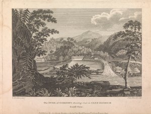 Le pavillon de chasse du duc de Gordon à Glen-Eiodich Banff-Shire (publié par Peter Mazell); page 12 (Volume Deux)