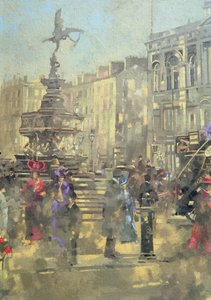 Piccadilly Circus vers 1890