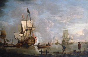 Le coup de canon du matin : HMS Peregrine au large de Rochester