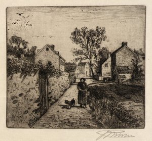 Une scène de village