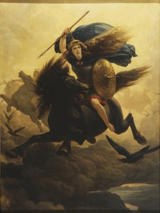 Les Walkyries - Peter Nicolai Arbo