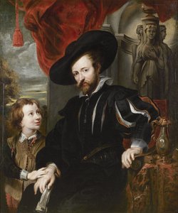 Portrait de Pierre Paul Rubens et de son fils Albert