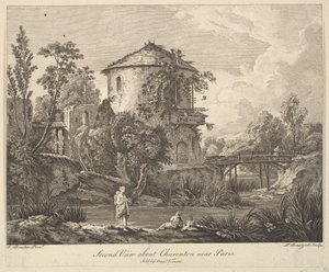 Deuxième Vue de Charenton près de Paris - Peter Paul Benazech