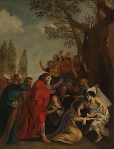 La résurrection de Lazare - Peter Paul Rubens (after)