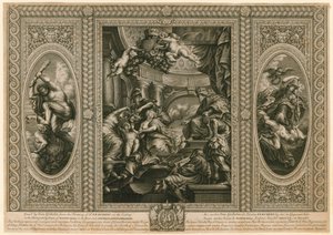 Plafond de la salle de banquet à Whitehall