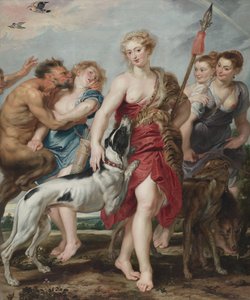 Diane et ses nymphes partant à la chasse, vers 1615