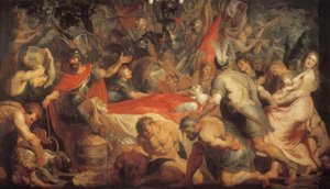 La cérémonie funéraire pour Decius Mus