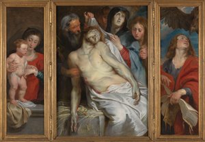 Epitaphe de Jan Michielsen et de son épouse Maria Maes - Peter Paul Rubens
