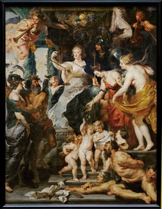 La felicite de la Regence - Peter Paul Rubens